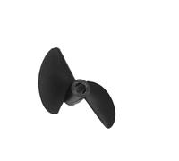 FonHNDG hélice de Bateau Modèle de Bateau Hélice à Deux pales Arbre aubes Diamètre l'hélice 27/30/32/35/38/40/45/47MM(Type 6)