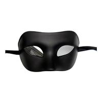 FonHNDG Masques de fête Masque de mascarade for femmes et hommes, motif rétro, masques couleur unie, Costume fête mariage(Style C)