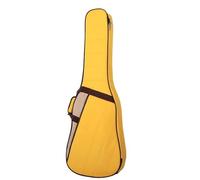 FonHNDG Oxford 40 Pouces 41 Sac à Dos étanche de Guitare étui rembourré en Mousse Acoustique Transport pour Transporter des Guitares(Yellow)