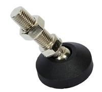 FonHNDG Pieds réglables pour équipement Pied de Tour réglable Type Filetage Pieds nivellement réglables Base pivotante articulés Patin Glissement for Meubles Meubles(D50XM8X80mm)