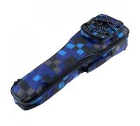 FonHNDG Sac à Dos for Guitare 21 Pouces ukulélé coloré Étui Souple en Coton 10 mm Mini Sac 2 Couleurs Option Sacs pour Transporter des Guitares(Blue)