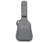 FonHNDG Sac de Guitare épais 12 mm en Tissu Oxford 41 Pouces, Sac Folklorique, à bandoulière Noir for Instruments pour Transporter des Guitares(Dark Grey)