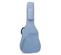 FonHNDG Sac de Guitare intercalaire en Coton perlé Oxford à Dos épais Sacs imperméables Accessoires pour Transporter des Guitares(Blue)