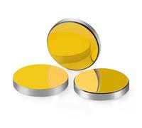 FONLAND 3PCS CO2 Laser Si Miroirs Réfléchissants Enduits Or Dia.38.1mm/1.5inch pour machine à découper au laser CO2, Silicium Réflecteur Lentille pour Laser Gravure Machine De Découpe