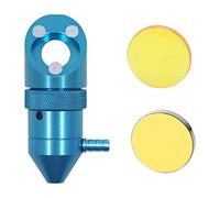 FONLAND Tête laser CO2 K40 avec assistance pneumatique pour machine de gravure laser K40, diamètre de l'objectif 12/18 mm, FL50,8 mm et diamètre 16 mm, FL25,4 mm, miroir 20 mm