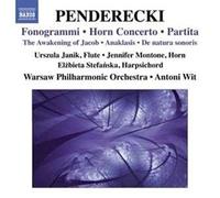 Penderecki : Fonogrammi - Concerto pour cor - Partita