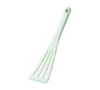 Fonowx 1 Manche en Silicone Ustensile de Cuisine Manche Antiadhésif Tête Fendue Poignée Résistante à la Chaleur Léger Convient pour Utilisation Quotidienne, Vert Clair, Vert