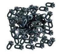 Fonowx 100 Pièces Crochets de Serre pour Suspension de Petits Paniers de Fleurs Accroches Résistantes et Durables Adaptés et Espaces, 100 Pièces