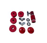 Fonowx 1s Tampons en Feutre pour Cymbale Batterie Entretoises de Tube Écrous Ailés Rondelles Feutre Résilient Pièces Durables Montage Facile Kit Compact Adapté aux Percussionnistes Répétitions Scènes