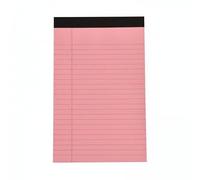 Fonowx 2 Blocs-notes Détachables de Taille Moyenne, Lignés, Sans Bavure D'encre, avec Support Rigide, Idéaux pour Les étudiants, La Salle de t Le, 3 pièces