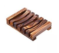 Fonowx 2x Porte-savon Portable, Récipient à Savon Non Perforé, Facile à Nettoyer, Auto-drainant, Antidérapant, Boîte à Savon pour Baignoire, Comptoir, Maison, 2 pièces