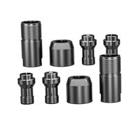 Fonowx 4 Pièces Adaptateur Meuleuse D'Angle Connexion Filetage Transformateur Droit Accessoires Conversion Acier Grande Solidité pour Travaux Bricolage A, 8 Pièces