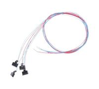 Fonowx 4 Pièces Lampes Poteaux Miniatures Éclairage Multifonctionnel pour Décoration de En Modèle Réduit Décoration Pelouse, Lumière Blanche et Chaude