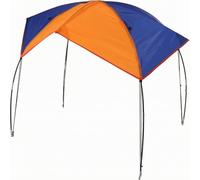 Fonowx Auvent Bateau Gonflable Pare-Soleil Bimini Tente Abri Protection Solaire pour Longues Sorties Cadre Métallique Robuste Mise en Place Rapide avec, Grand
