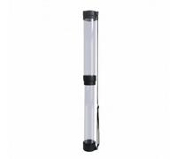 Fonowx Ball Collector Device Ramasseur de Balles Pickleball Tennis Tube Récolteur Réglable PVC Compteur Instantané Ouverture Pression Sangle Portative Adapté aux Courts Associations Pratique
