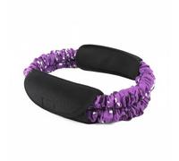Fonowx Bande de Résistance Exercice Élastique Boucle Fitness Sangle Musculation Accessoire Entraînement TPE avec Enveloppe Tissée Longue Durée SBR Agréable, Violet 50-125lbs
