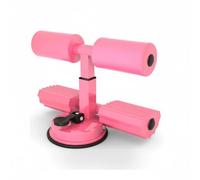Fonowx Barre d'Exercice Abdominal Appareil Renforcement avec Système Fixation par Ventouse Solide et Support Mousse Protecteur Destiné à Entraînement Abdos, Array, Rose