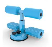 Fonowx Barre d'Exercice Abdominal Appareil Renforcement avec Système Fixation par Ventouse Solide et Support Mousse Protecteur Destiné à Entraînement Abdos, Array, Bleu