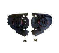 Fonowx Base de Casque Protectrice pour Visière Mécanisme de Fixation Kit Latéral Complet Rotation Fluide Matériau Polycarbonate et Métal Pièce de Rechange Sturdy Fire Adaptée aux Motards Urbains