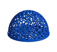 Fonowx Betta Hideaway, Grotte de Décoration D'aquarium Réutilisable, Idéale pour Les Escargots Jouant et Se Reposant des Cichlidés, Bleu