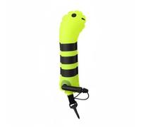 Fonowx Bouée de Signalisation de Plongée Jouet Aquatique Gonflable Gadget de Plongée Repère sous-Marin Flotteur d'apprentissage Structure Nylon et TPU, Yellow, Plain