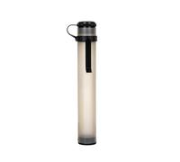 Fonowx Bouteille de Sable de Golf Flacon Distributeur Réparateur de Gazon avec Capuchon à Vis Corps Translucide Sangle Souple Plastique Léger, Gris, Modèle avec Poignée en Plastique