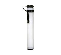 Fonowx Bouteille de Sable de Golf Flacon Distributeur Réparateur de Gazon avec Capuchon à Vis Corps Translucide Sangle Souple Plastique Léger, Blanc, Modèle avec Poignée en Plastique
