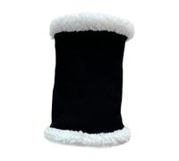 Fonowx Cache-oreilles Silencieux pour Chiens, Enveloppe Auditive, Protège-oreilles pour Chiens et Animaux de Compagnie, S Black