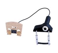 Fonowx Capteur Violon Micro Piezo Pince Instrument Archet Système Amplification Acoustique Accessoire Câblé Matériau Composite Céramique Montage Stable, CV-13 Sans Réglage Du Volume
