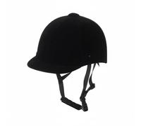 Fonowx Casque d'Équitation Jeune Casque de Cheval Casque d'Équitation Classique Casque de Protection Enfant avec Coque Velours et Mousse Boucle Ajustable et, Tour De Tête 52-53 Enfant