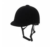 Fonowx Casque d'Équitation Jeune Casque de Cheval Casque d'Équitation Classique Casque de Protection Enfant avec Coque Velours et Mousse Boucle Ajustable et, Tour De Tête 56-57 Adulte