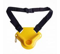 Fonowx Ceinture de Pêche de Canne + Porte-Canne + Sangle de Taille + Structure avec Boucle Sécurisée et Ouverture 4.5 Cm Allège la Fatigue et Garde Les, Jaune
