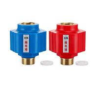 Fonowx Chauffe-Eau électrique Anti vanne Murale électrique Anti-Fuite Accessoire en Laiton Professionnel sécurité protéger pour la Maison Cuisine Bain