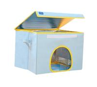 Fonowx Climate Systems Cat House Pet Apartments Nid pour Les Poupées D'été, 50x40x38cm