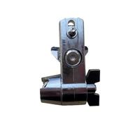 Fonowx Collier de Montage Tambour Support Percussion Fixation Support de Cerclage Tige Métallique Réglable Capuchon Protecteur Noir Convient aux Jeux Intenses Studios Scènes