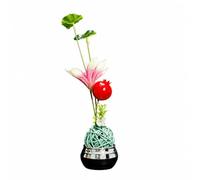 Fonowx Composition Florale Artificielle en Résine Pré-Sélectionnées Fleurs Artificielles Feuilles Ne Se Décolore Pas Arrangement Floral Factice, Style A
