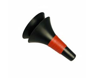 Fonowx Cône d'Entraînement Sportif pour Exercices de Football Marqueur de Accessoire d'Agilité Forme Évasée Convient à Athlètes Entraînement Collectif Salle de Sport Terrain, Noir, Rouge