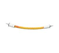 Fonowx Corde à Cage à Cage Barsch Cordon Corde Parrot Corde Soins Flexible Cotton STUPS pour LOCA, 25cm