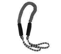 Fonowx Corde Élastique Marine Corde Amortisseur Écoute Amarrage Ligne Mouillage avec Boucles Gainées Absorption des Chocs pour Bateau Quai Adaptée au, Noir Et Blanc