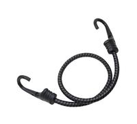 Fonowx Cordon élastique de vélo, sangle élastique multifonctionnelle solide pour bagages, sangle élastique pour sac à dos, vélo voyage, Noir Gris 60cm