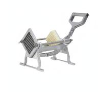 Fonowx Coupe-légumes Manuel Multifonction Hachoir Éminceur Trancheur Construction en Alliage d'Aluminium Poussée Manuelle pour Découpe Régulière Support, Coupe-frites 1 Moule