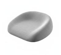Fonowx Coussin d'Assise Enfant Surélévateur Ergonomique Mémoire Résiliente Bretelles Sécurité Convient pour Jeux Repas en Famille Étude Maison, Gris, 6-8cm