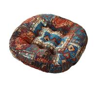 Fonowx Coussin de Chaise Carré Galette de Cuisine et Coussin de Sol Tatami avec Un Rembourrage Généreux pour Un Confort Prolongé Adapté pour La Salle à Mang, Bleu 45x45x8cm
