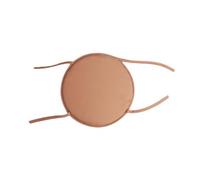 Fonowx Coussin de Chaise Ronde, Tapis de Pouf de Plancher pour Décor et Meubles de Patio, Marron 38 Cm