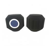 Fonowx Cover Bouclier Antibruit pour Pare-Vent Pare-plosives Phonique Mousse Compacte Écran Autonome Protection Capsule Adapté à Podcast Parlé Radios Web, Bleu, Condensateur C6