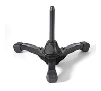 Fonowx de Musique Portable Support Bois Pliant Clarinette Flute Hautbois Trépied Solide Pieds Capuchonnés Compacité Rangement Facile Environ 05 Kg Adapté aux, Noir