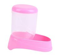 Fonowx Distributeur Automatique pour Hamsters, Station de Nourriture pour Animaux, Bol pour hérissons et Pigeons, Rose