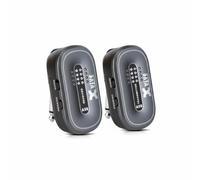 Fonowx Émetteur Audio sans Fil Guitare Système Récepteur Plug Rotatif 635mm Latence Faible Échantillonnage 24 Bits 48khz Connexion Stable Bande 58ghz Adapté, Black A58