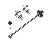 Fonowx Enfant Véhicule Télécommandé Kit Transmission Différentiel Arbre Pignons Roulements Métal pour Camions et Voitures 1/18 A949 A959 A969 A979 K929, Gris