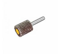 Fonowx Ensemble de 6 Meules, Disque à Meuler, Meuleuse à Tige, Meule Lamellaire avec Tige Ronde de 6 Mm pour Le Façonnage et L'ébavurage de Divers Matéri, 2 pièces